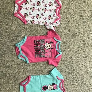 Disney Baby Minnie Onesies